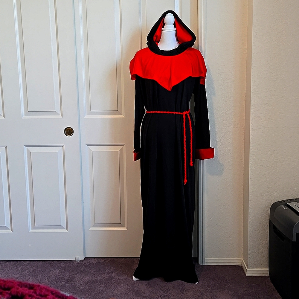 Kids Red and Black Halloween Costume